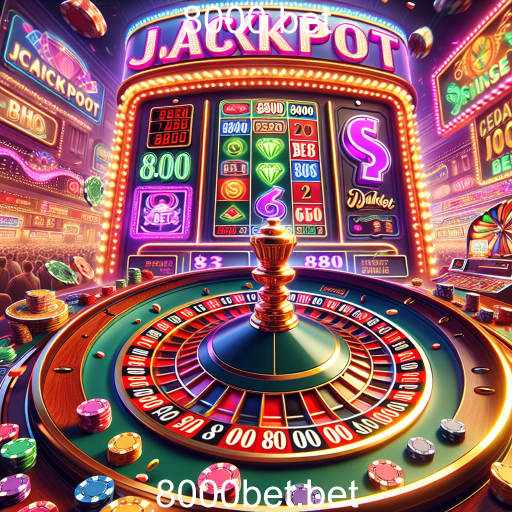 Descubra a Emoção dos Jackpots no 8000 Bet