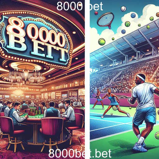 Aposte em Tênis no 8000 Bet: A Emoção das Grandes Competências